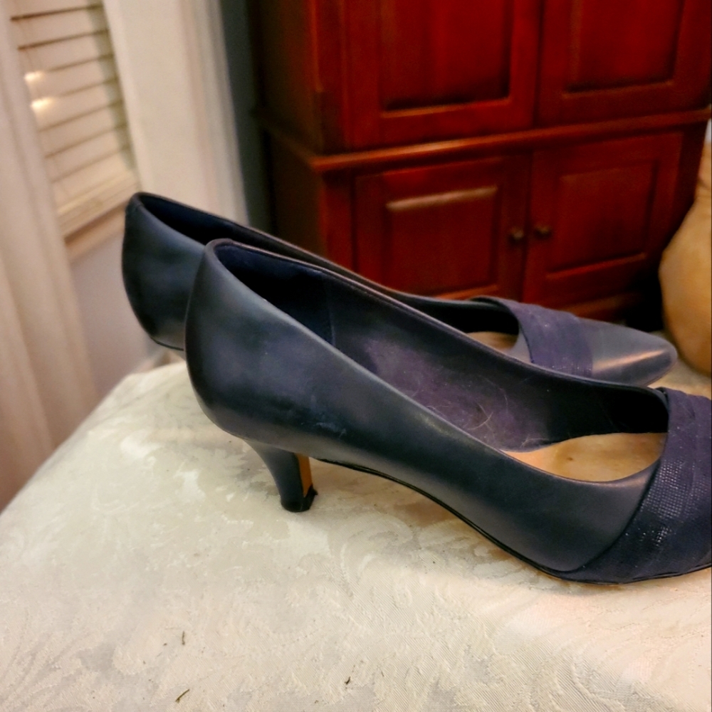 Navy Blue Dress Shoes